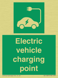 Electric vehicle charging point